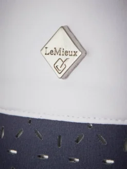 LeMieux Olivia Short Sleeve Show Shirt Navy -Equestrian Supply Store LeMieux Olivia Short Sleeve Show Shirt Navy 5