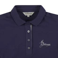 LeMieux Polo Shirt Navy -Equestrian Supply Store LeMieux Polo Shirt Navy 4