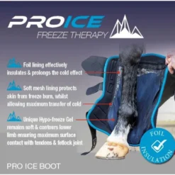 LeMieux ProIce Freeze Boots Black -Equestrian Supply Store LeMieux ProIce Freeze Therapy Boots 2
