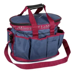 LeMieux Grooming Bag Navy -Equestrian Supply Store LeMieux ProKit Grooming Bag Navy 2