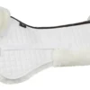 LeMieux Merino+ Dressage Half Pad White -Equestrian Supply Store LeMieux ProLambskin Dressage Half Pad White 1
