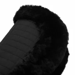 LeMieux ProSorb Merino+ Half Pad Black -Equestrian Supply Store LeMieux ProSorb Lambskin Half Pad BlackBlack 2