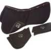 LeMieux ProSorb Half Pad Black -Equestrian Supply Store LeMieux ProSorb Plain Half Pad Black 1