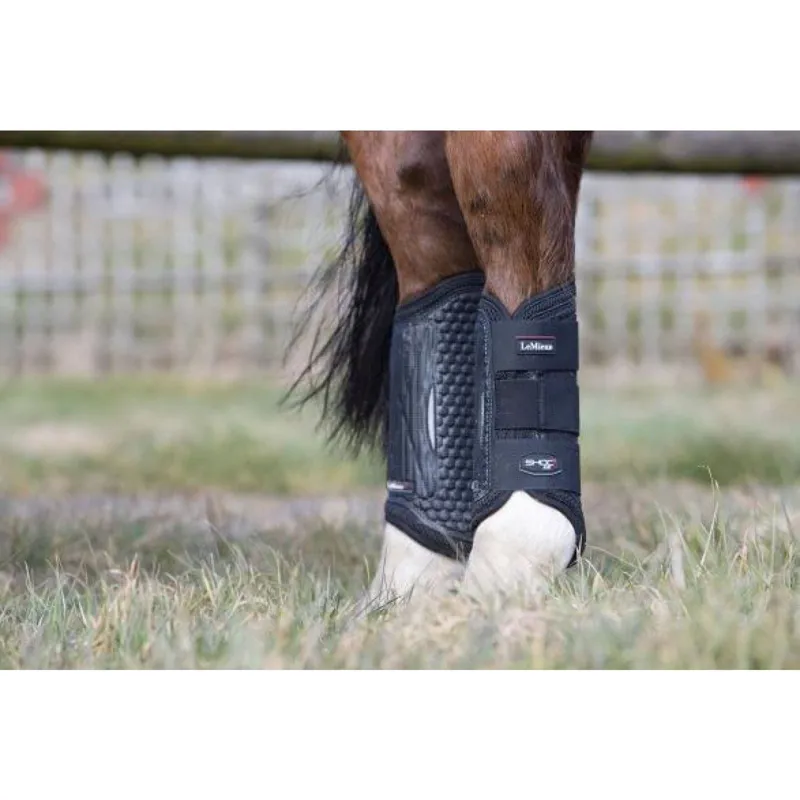 LeMieux Shoc Air XC Hind Boots Black 4 LeMieux Shoc Air XC Hind Boots Black - Image 2