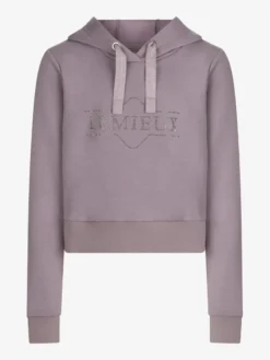 LeMieux Young Rider Cropped Hoodie Musk