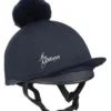 LeMieux Young Rider Hat Silk Indigo -Equestrian Supply Store LeMieux Young Rider Hat Silk Indigo 1