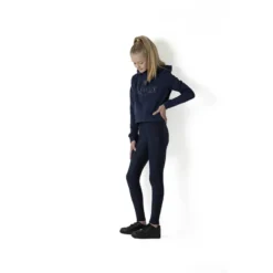 LeMieux Young Rider Pull On Breech Indigo -Equestrian Supply Store LeMieux Young Rider Pull On Breeches Indigo 4