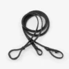 Premier Equine Leonardo Plain Leather Double Bridle Reins Black -Equestrian Supply Store Leonardo Plain Leather Reins Black 2