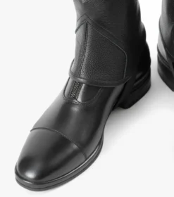 Premier Equine Lexaria Ladies Leather Half Chaps Black -Equestrian Supply Store Lexaria ladies leather half chaps black 6