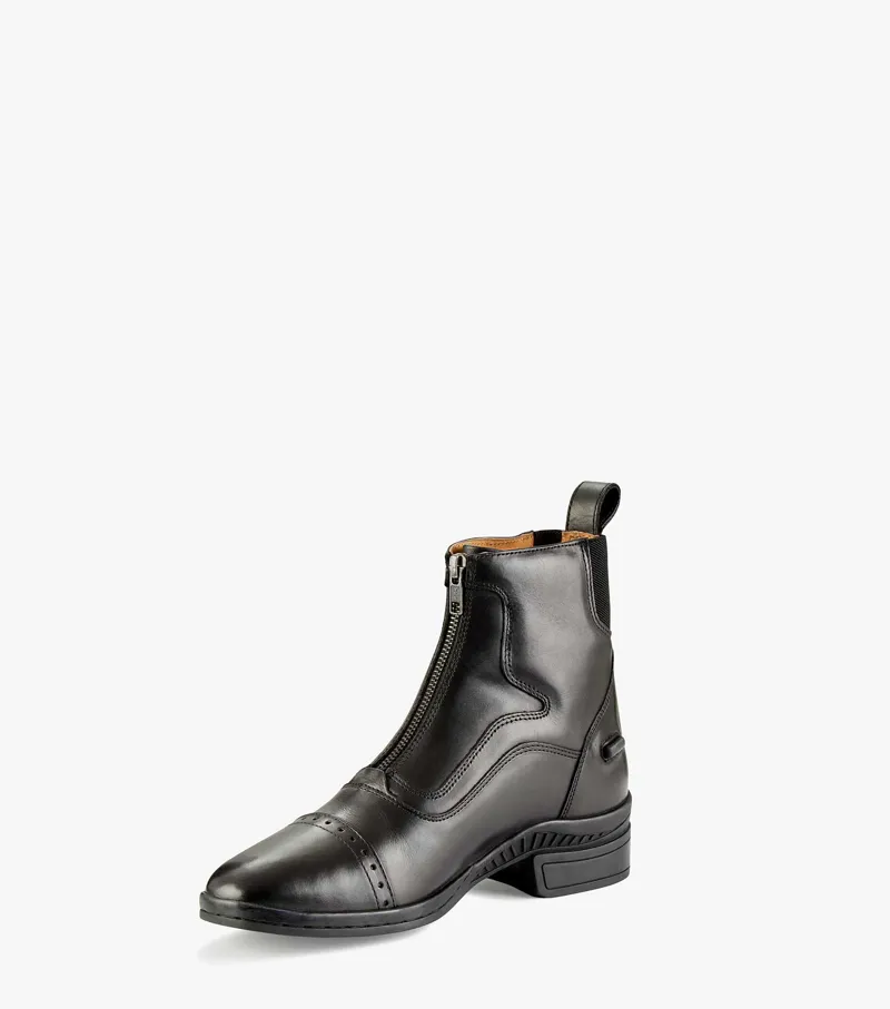 Premier Equine Loxley Ladies Leather Paddock Riding Boots Black 7 Premier Equine Loxley Ladies Leather Paddock Riding Boots Black - Image 5