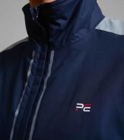Premier Equine Lumen Reflective Unisex Riding Jacket Navy 11 Premier Equine Lumen Reflective Unisex Riding Jacket Navy -Equestrian Supply Store Lumen Waterproof Riding Jacket Navy 9