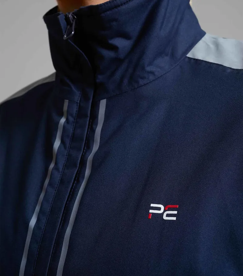 Premier Equine Lumen Reflective Unisex Riding Jacket Navy 6 Premier Equine Lumen Reflective Unisex Riding Jacket Navy - Image 4