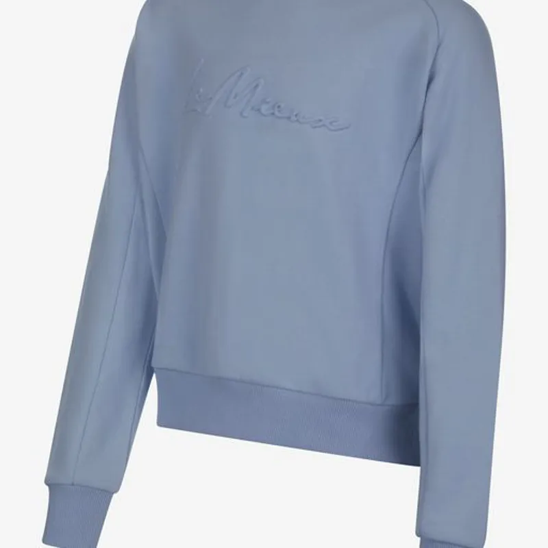 LeMieux Young Rider Cassie Sweat Shirt Mist 4 LeMieux Young Rider Cassie Sweat Shirt Mist - Image 2