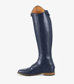 Premier Equine Maurizia Ladies Lace Front Tall Leather Riding Boots Navy -Equestrian Supply Store Maurizia Ladies Long Leather Riding Boots Navy 4