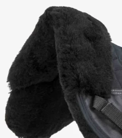 Premier Equine Merino Wool Half Pad - Black/Black Wool -Equestrian Supply Store Merino Wool Half Pad Black Black 3