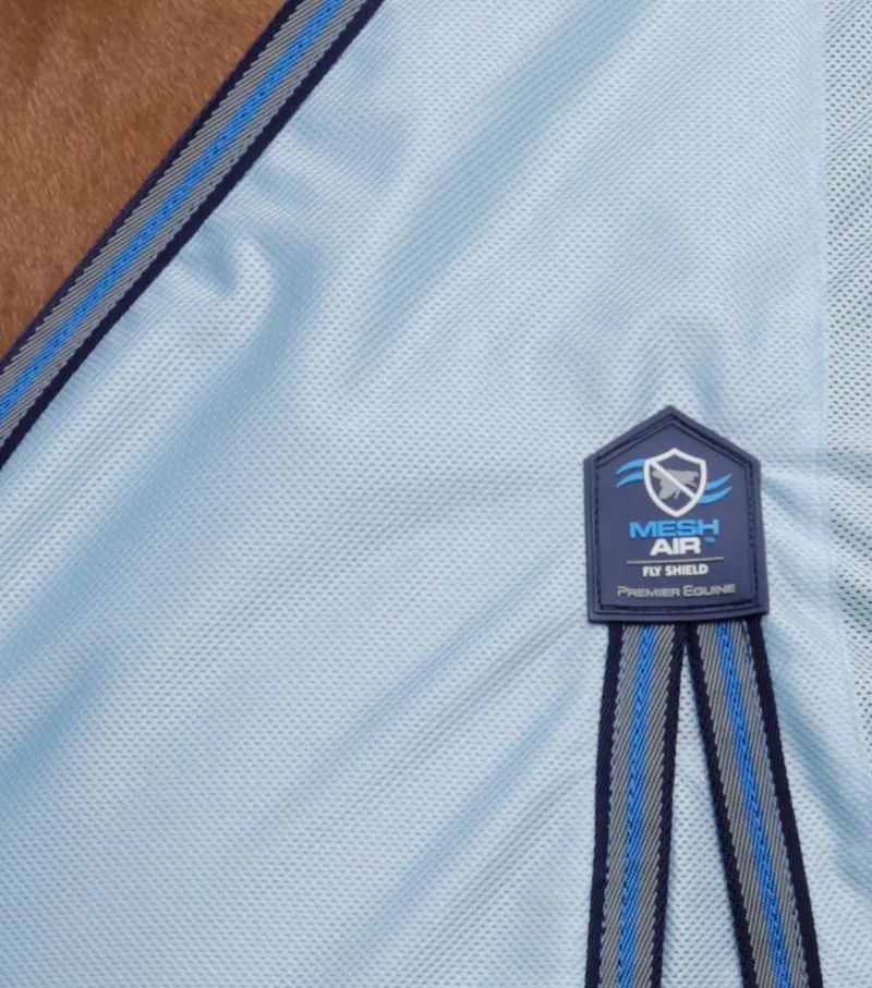 Premier Equine Mesh Air Fly Rug With Surcingles Blue 4 Premier Equine Mesh Air Fly Rug With Surcingles Blue - Image 2