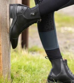 Premier Equine Milton Ladies Leather Paddock Boots Black -Equestrian Supply Store Milton Leather Paddock Boot Black 2
