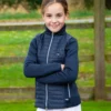 Premier Equine Mini Elena Girl's Hybrid Riding Jacket Navy 1 Premier Equine Mini Elena Girl's Hybrid Riding Jacket Navy -Equestrian Supply Store Mini20Elena20Navy201
