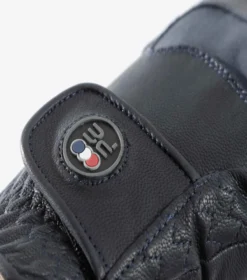 Premier Equine Mizar Ladies Leather Riding Gloves Navy -Equestrian Supply Store Mizar Leather Riding Gloves Navy 5