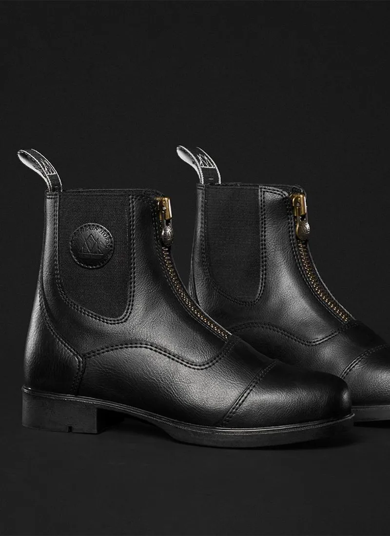 Mountain Horse Veganza Young Paddock Boots Black 4 Mountain Horse Veganza Young Paddock Boots Black - Image 2