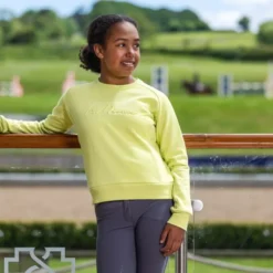 LeMieux Young Rider Cassie Sweat Shirt Kiwi -Equestrian Supply Store NYXEujn4