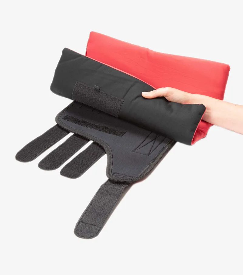 Premier Equine Nano-Tec Infrared Boot Wrap Liners Black/Red 6 Premier Equine Nano-Tec Infrared Boot Wrap Liners Black/Red - Image 4