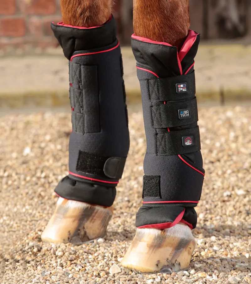 Premier Equine Nano-Tec Infrared Boot Wrap Black/Red 3 Premier Equine Nano-Tec Infrared Boot Wrap Black/Red