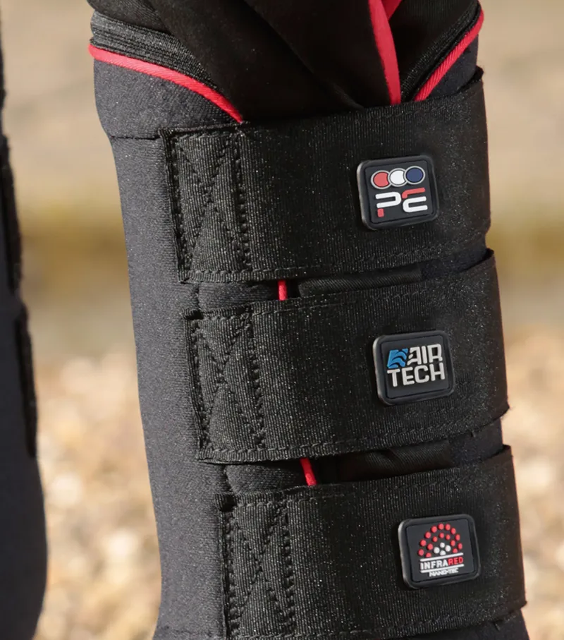 Premier Equine Nano-Tec Infrared Boot Wrap Black/Red 5 Premier Equine Nano-Tec Infrared Boot Wrap Black/Red - Image 3
