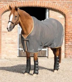 Premier Equine Net-Air Cooler Rug Grey