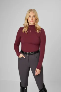 LeMieux Liberte Baselayer Merlot -Equestrian Supply Store OITlIIBT