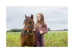 Cameo Junior Core Collection Tights - Damson