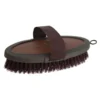 Coldstream Faux Leather Body Brush In Brown/Black -Equestrian Supply Store PR 17810 Coldstream Faux Leather Body Brush 02