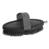 Coldstream Faux Leather Body Brush In Charcoal/Black 1 Coldstream Faux Leather Body Brush In Charcoal/Black -Equestrian Supply Store PR 17810 Coldstream Faux Leather Body Brush 03
