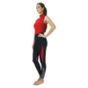 Hy Sport Active Sleeveless Top In Rosette Red -Equestrian Supply Store PR 29817 Hy Sport Active Sleeveless Top 09