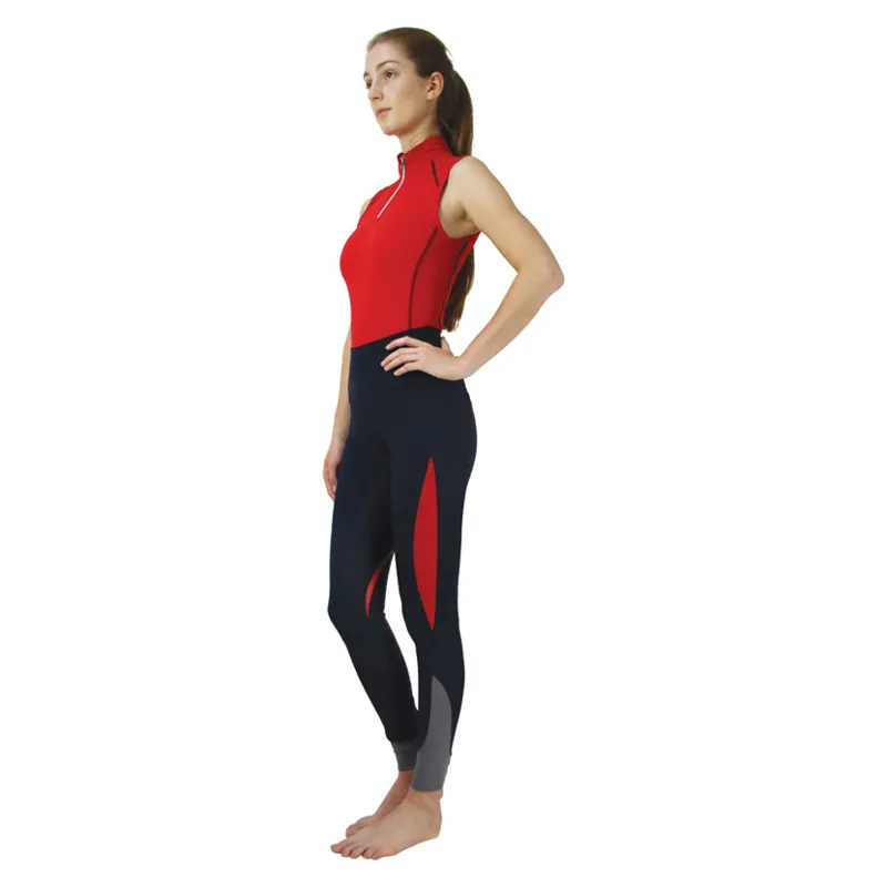 Hy Sport Active Sleeveless Top In Rosette Red 3 Hy Sport Active Sleeveless Top In Rosette Red