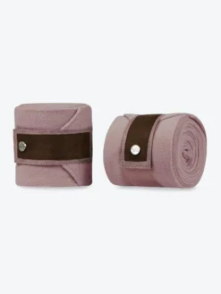 PS Of Sweden Brown Suede Polo Bandages Blush