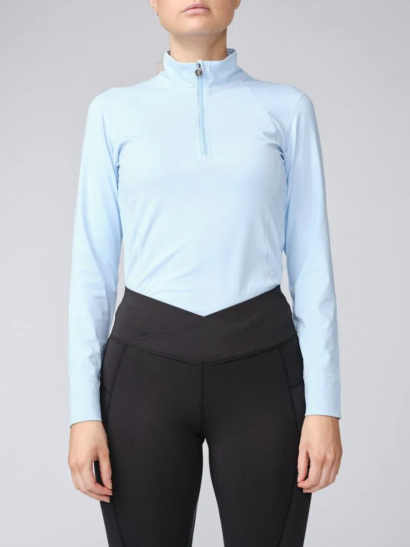 PS Of Sweden Wivianne Half Zip Base Layer Clear Sky 3 PS Of Sweden Wivianne Half Zip Base Layer Clear Sky