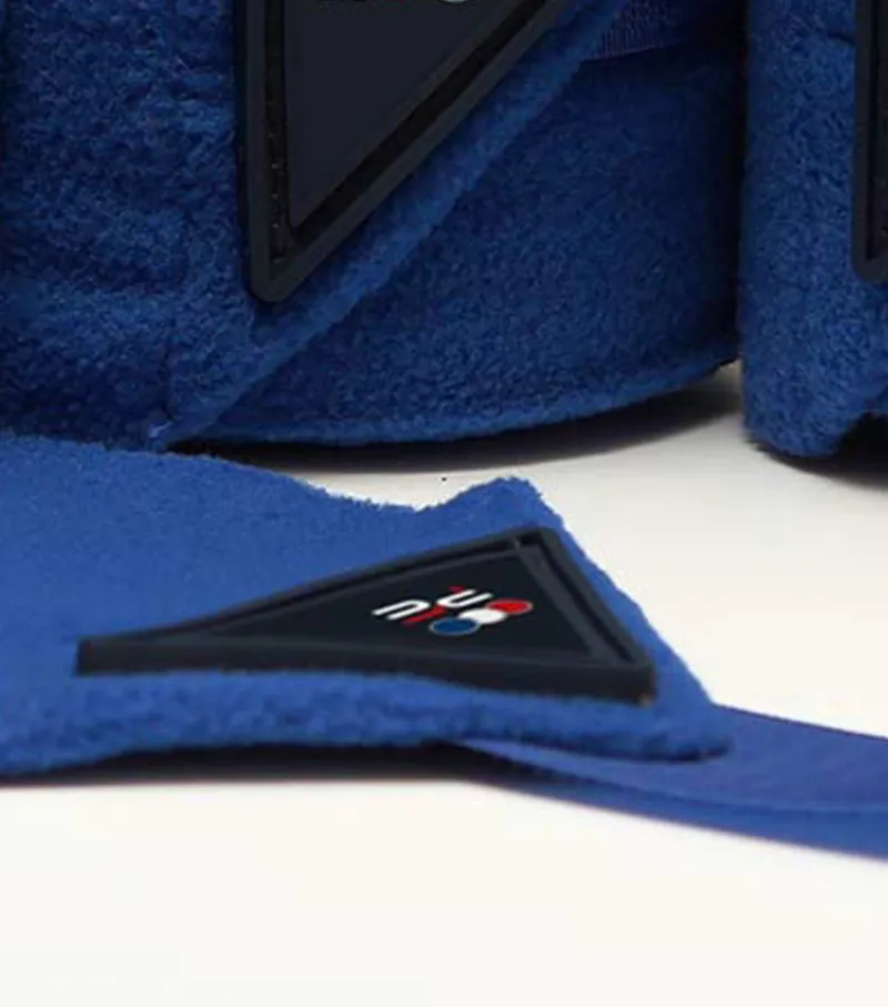 Premier Equine Horse Polo Fleece Bandages Royal Blue 4 Premier Equine Horse Polo Fleece Bandages Royal Blue - Image 2