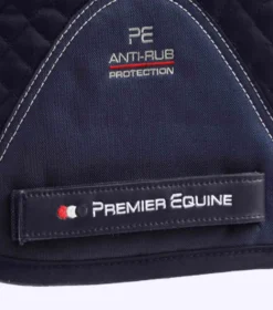 Premier Equine Pony Plain Cotton Dressage Square Navy 12 Premier Equine Pony Plain Cotton Dressage Square Navy -Equestrian Supply Store Pony Plain Cotton Dressage Square Navy 5