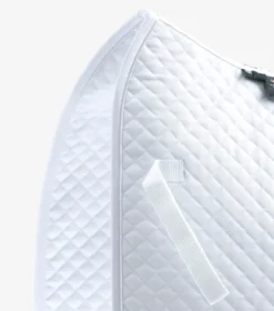 Premier Equine Pony Plain Cotton Dressage Square White -Equestrian Supply Store Pony Plain Cotton Dressage Square White 3