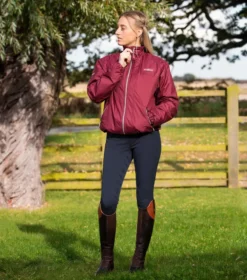 Premier Equine Pro Rider Unisex Waterproof Riding Jacket Wine -Equestrian Supply Store Pro Rider Unisex Waterproof Riding Jacket Wine 2 1667466030