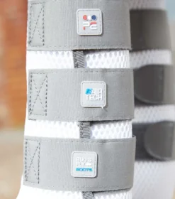 Premier Equine Pro-Tech Bug And Fly Boots White -Equestrian Supply Store Pro Tech Bug and Fly Boots 4