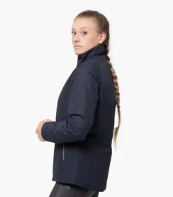 Premier Equine Pro Tech Rider Ladies Waterproof Riding Jacket Navy -Equestrian Supply Store Pro Tech Rider Jacket Navy 3