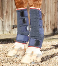 Premier Equine Quick Dry Horse Leg Wraps Navy 7 Premier Equine Quick Dry Horse Leg Wraps Navy -Equestrian Supply Store Quick Dry Leg Wraps Navy 2