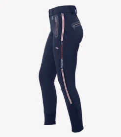 Premier Equine Ralla Ladies High Waist Full Seat Gel Breeches Navy -Equestrian Supply Store Ralla Ladies High Waist Full Seat Breeches Navy 4