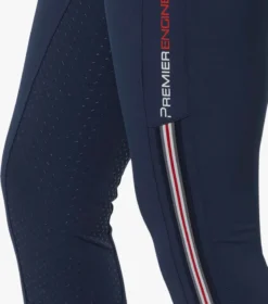 Premier Equine Ralla Ladies High Waist Full Seat Gel Breeches Navy -Equestrian Supply Store Ralla Ladies High Waist Full Seat Breeches Navy 6