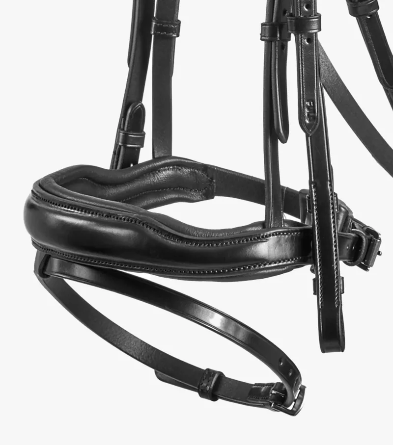 Premier Equine Rizzo Anatomic Snaffle Bridle With Flash Black 8 Premier Equine Rizzo Anatomic Snaffle Bridle With Flash Black - Image 6