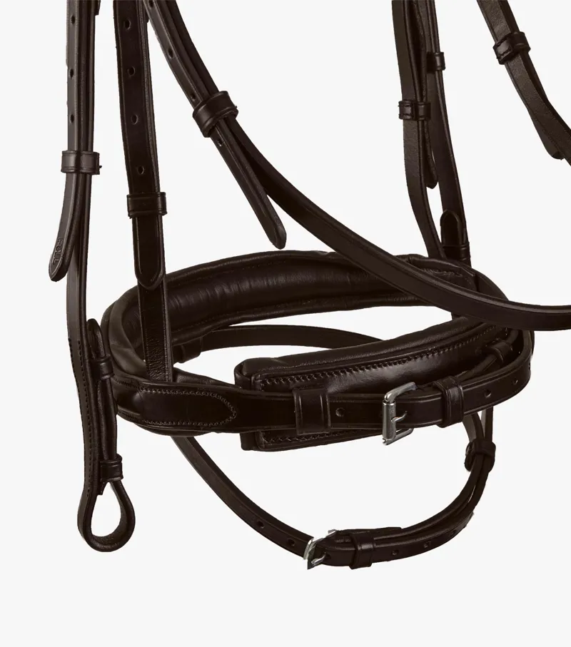 Premier Equine Rizzo Anatomic Snaffle Bridle With Flash Brown 7 Premier Equine Rizzo Anatomic Snaffle Bridle With Flash Brown - Image 5