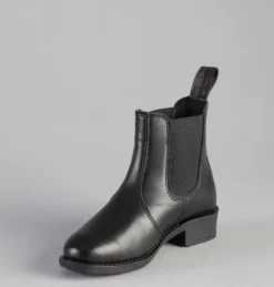 Premier Equine Rossago Junior Synthetic Chelsea Paddock Boot Black -Equestrian Supply Store Rossago20Junior20Black204