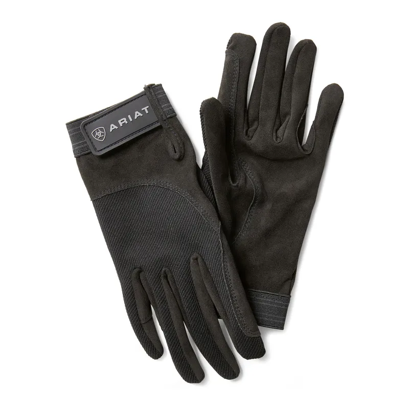 Ariat Tek Grip Glove Black 3 Ariat Tek Grip Glove Black